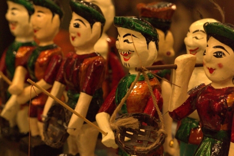 Hanoi: Street Food Walking Tour i Water Puppet Show