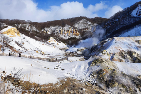 Hokkaido Noboribetsu Toya-ko Otaru Dagvullende tourOostelijk hotel Sapporo