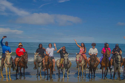 Cartagena: Seaside horseback ride with a bilingual guide