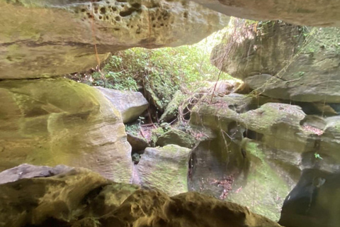 Arenales-grotten / Charco Azul & verborgen watervalavontuur