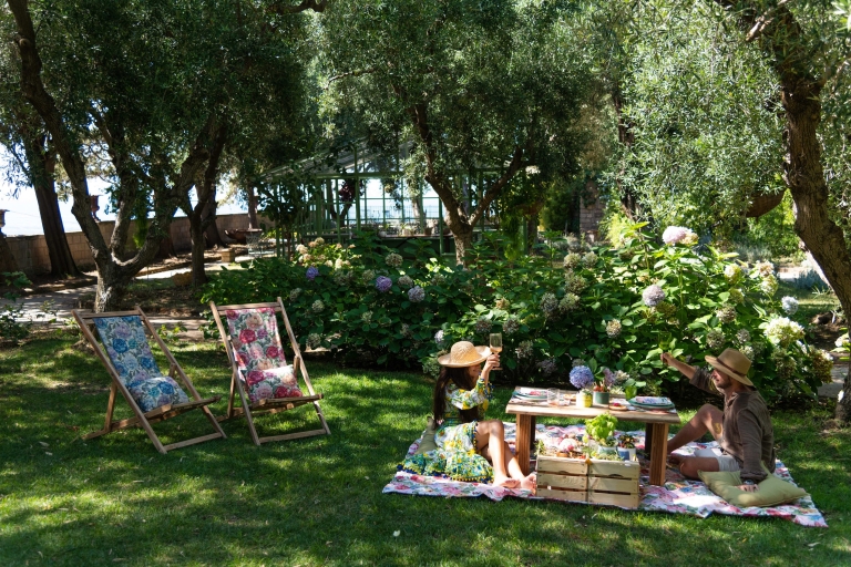 Sorrente : pique-nique botanique dans les jardins de la Villa Zagara