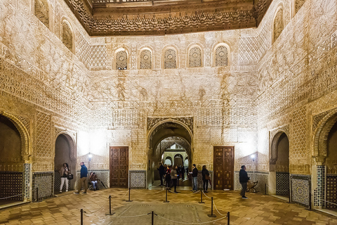 Granada: Alhambra &amp; Nasrid Palaces Tour with TicketsTour in English for 10 People