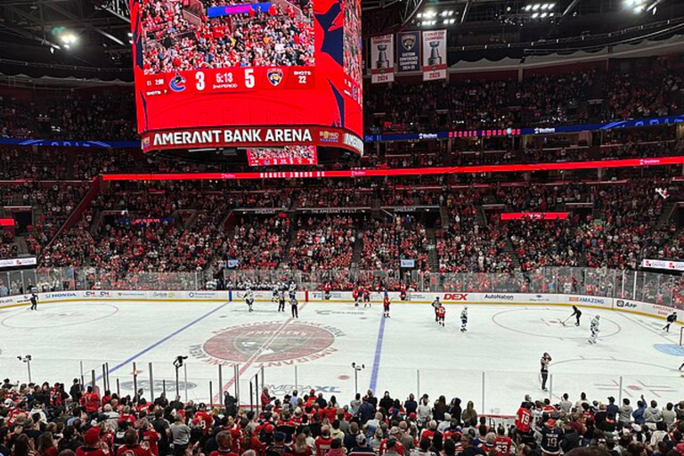 Miami: Florida Panthers Ice Hockey Game Ticket Lower Sideline
