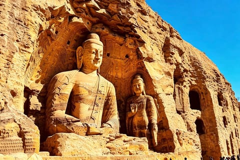 From Beijing: Yungang, Wooden Pagoda & Huayan Temple