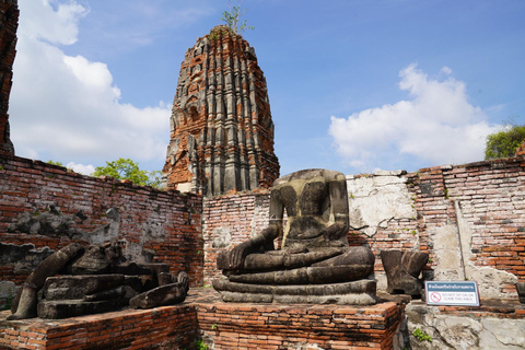 From Bangkok: Ayutthaya Day Trip with Cruise & Buffet Lunch