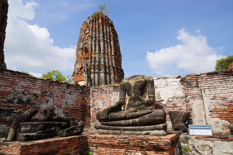 From Bangkok: Ayutthaya Day Trip with Cruise & Buffet Lunch