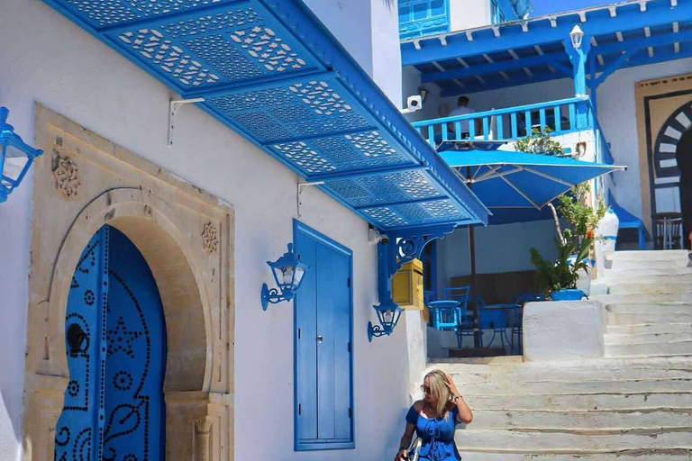 Gammarth & Sidi Bou Said: Sea & Colors Private Tour Pick Up From Tunis