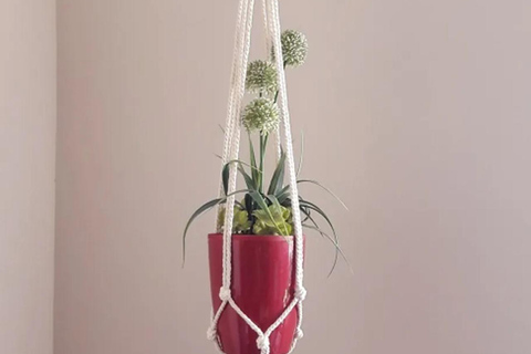 Leipzig: Macrame Plant Hanger or Hanging Shelf Workshop