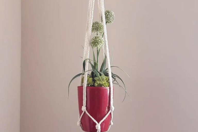 Leipzig: Macrame Plant Hanger or Hanging Shelf Workshop