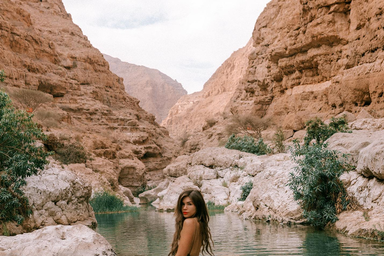 Wadi shab : visite d&#039;une jounée