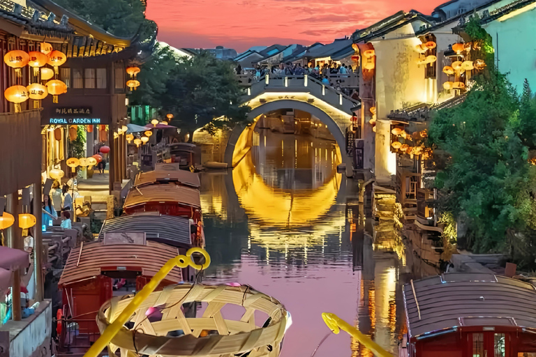 Shanghai: tour della città sull&#039;acqua di Zhujiajiao con giro in barca
