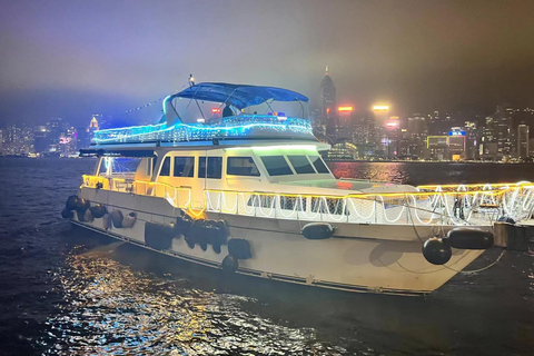 Cruzeiro noturno de turismo em HK Victoria Harbor Ying&#039;s Journey