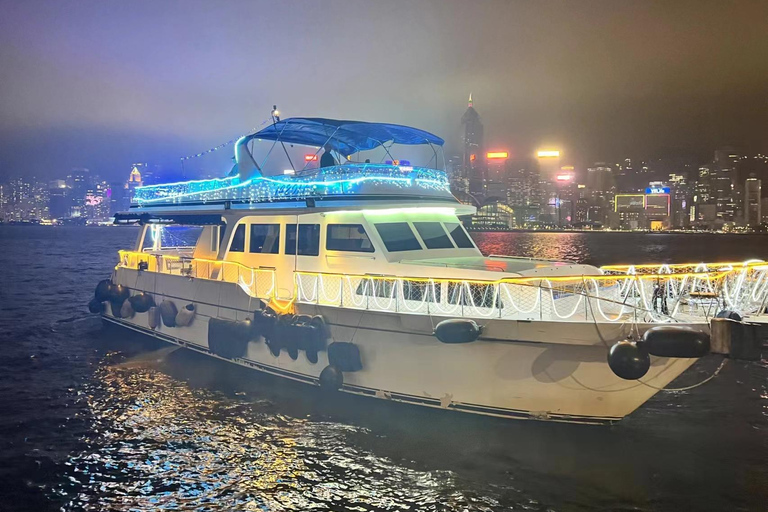 HK Victoria Harbor Ying's Journey Sightseeing Night Cruise (croisière nocturne)