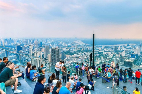 Bangkok: Mahanakhon SkyWalk Sólo ticket de entrada