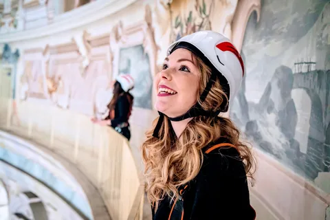 Vicoforte: Beklim de koepel van het Santuario