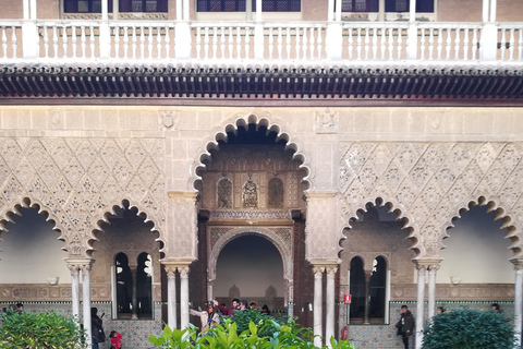 Sevilha: TOUR PARTICULAR PELO ALCAZAR SEM FILAS