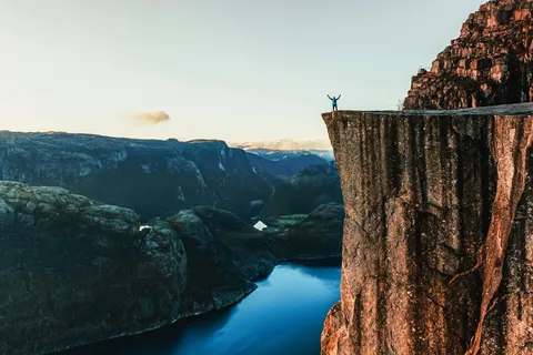 Stavanger: Escursione guidata al Preikestolen (Roccia del Pulpito)