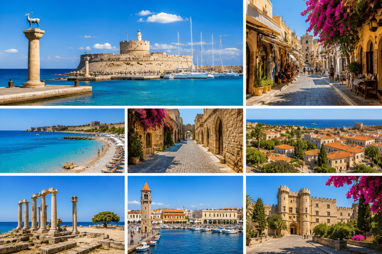 Marmaris: Rhodes Round-Trip Ferry Ticket Tickets without Port Tax