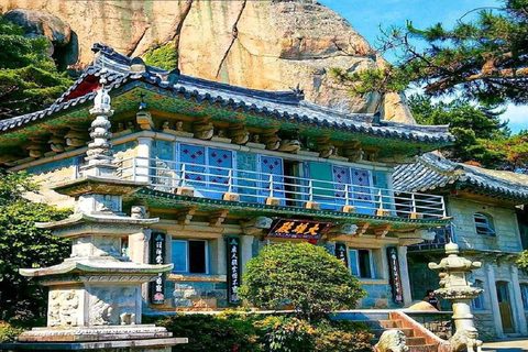 From Busan: Hidden Buddhist Temples Tour Private Day Trip 4-hour Seokbulsa & Hongryongsa Temple Tour