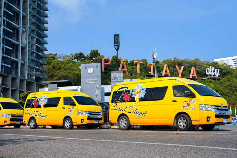 Pattaya: Coral Island Speedboat Tour with Lunch and Transfer Coral Island Tour with Speedboat & Indian Buffet Lunch