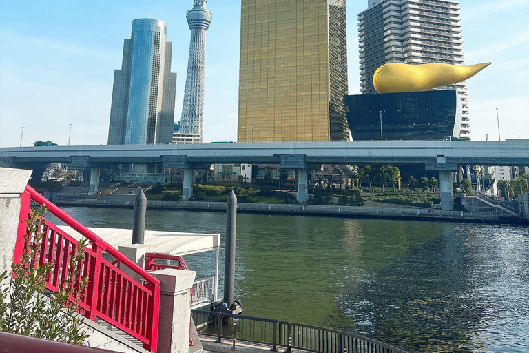 Asakusa e Skytree: tour guiado pelos pontos turísticos com experiência HADOAsakusa e Skytree: Visita guiada a um monumento histórico com a HADO Experience