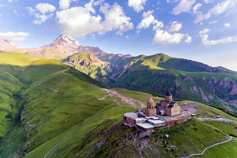 From Tbilisi : Kazbegi Gudauri & Zhinvali Guided Group Tour