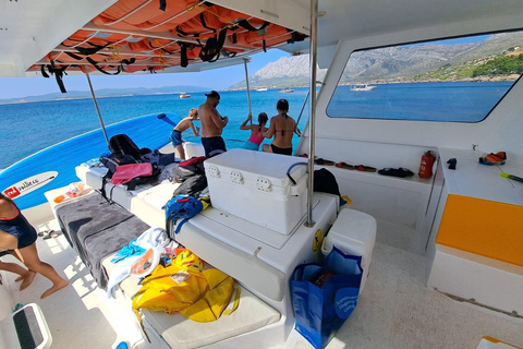 Korčula 3 ISLAND CATAMARAN TOUR Badija - Vrnik - Stupe