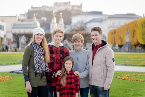 Salzburg: privé fotoshoot bij Salzburger bezienswaardigheden