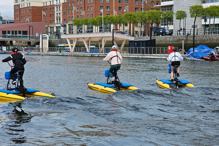 Dublin: River Liffey Hydrobike Session with Instructor