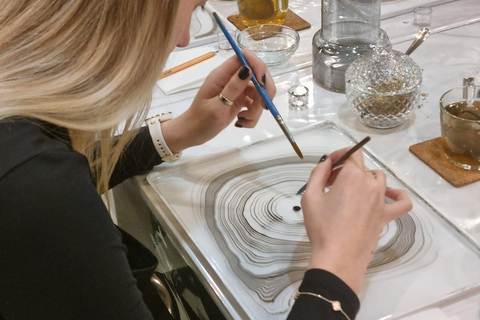 Zagabria: Workshop di pittura ad acqua Suminagashi