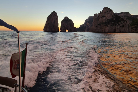 Expérience privée du coucher de soleil à Capri depuis Sorrente