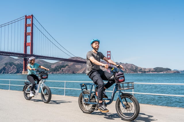 San Francisco: alquiler de bici eléctrica autoguiada