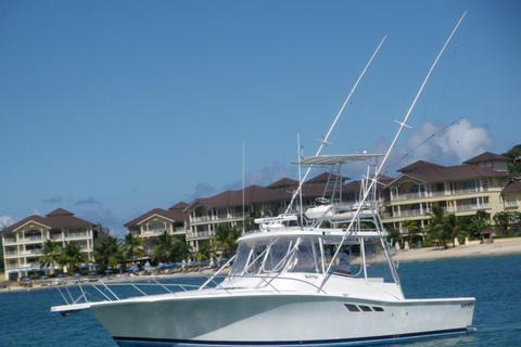 St. Lucia: Full-Day Private Fishing and Snorkeling Charter