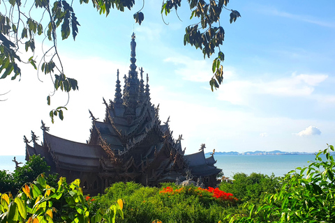 Pattaya: Hoogtepunten Tour met proeverij en heiligdom van de waarheid