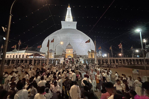 From Sigiriya: Private Anuradhapura Sacred City Pilgrimage