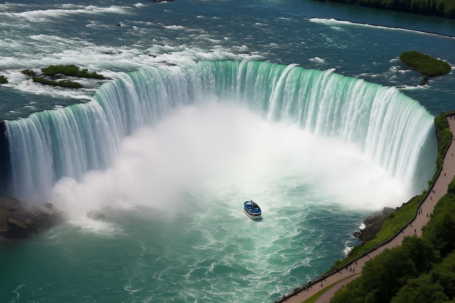 Maid of the Mist Bootstour & Cave of the Winds Rundgang USA