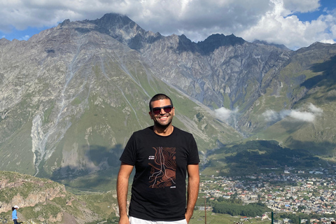 Private Stepantsminda: Dariali, Giant Sculptures, Waterfalls