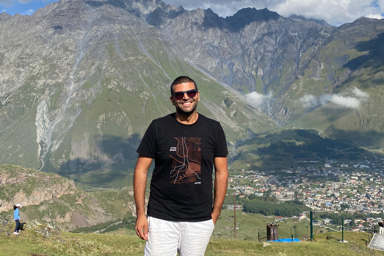 Private Stepantsminda: Dariali, Giant Sculptures, Waterfalls