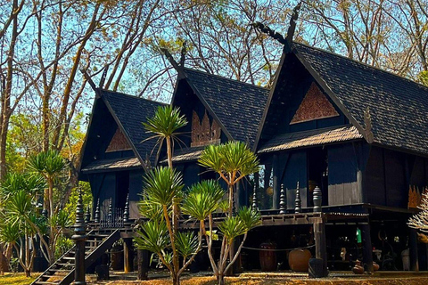 Chiang Mai: Chiang Rai tempel, Gyllene triangeln &amp; båttur