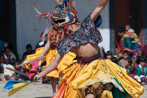 Festival Ura Yakchoe de Bután