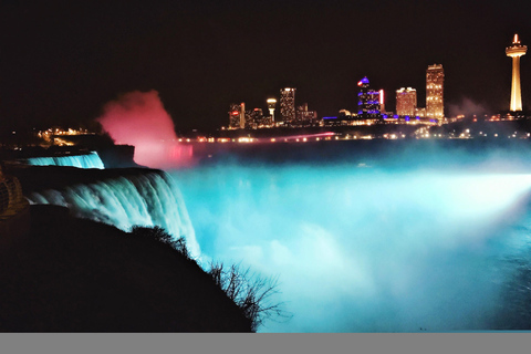 Niagara Falls Night Tour from Buffalo with Illuminated Falls