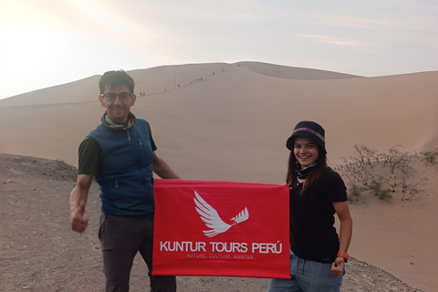 From Lima: Ballestas Islands + Buggy and Sandboarding in Huacachina – Full Day