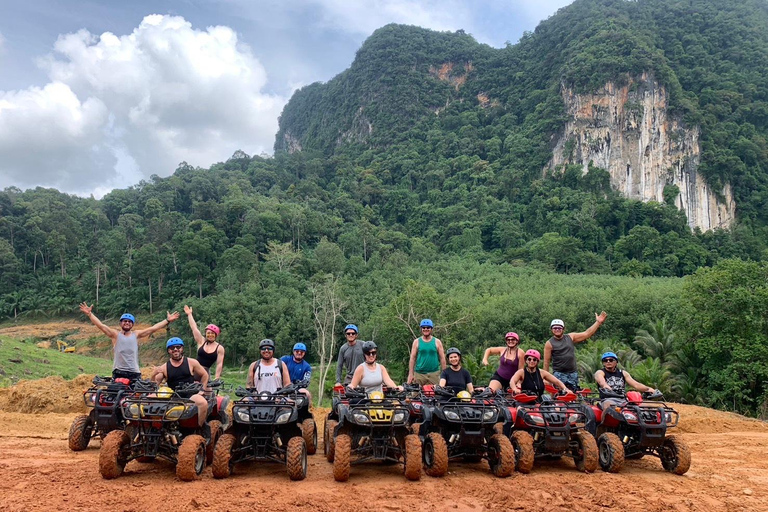 Krabi: Guided ATV Jungle Ride & Khlong Root Kayaking ATV Ride (45 Mins) + Kayaking (2 Hours)