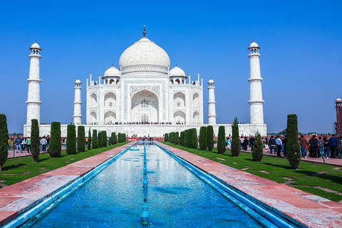 Same Day Taj .. Tour From Gatimaan Express