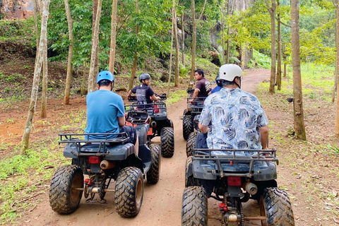 Krabi: Saitai Mountain Tail ATV Adventure60-minutowa przejażdżka ATV