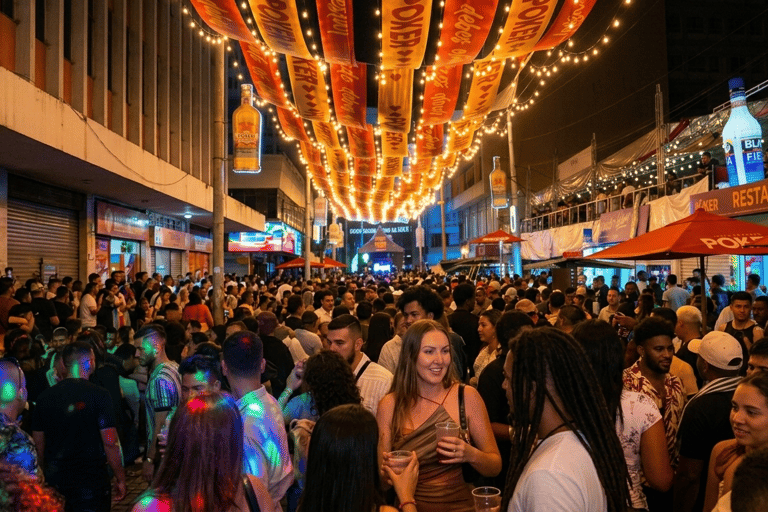 Cali Nightlife Tour: Bulevar, Salsa Streets, Chiva & Club 10.60 Cali Nightlife Tour: Bulevar, Salsa Streets, Chiva, & Club 10.60