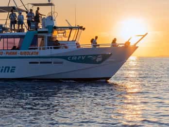 Sunset Boat Trip Visit, natural reserve coast