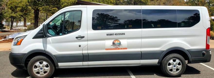 Visite de la rive sud du Grand Canyon au coucher du soleil, dîner inclus