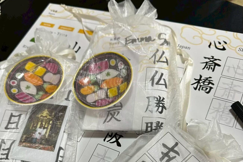 Osaka: visita a templos y clase de caligrafía tradicional