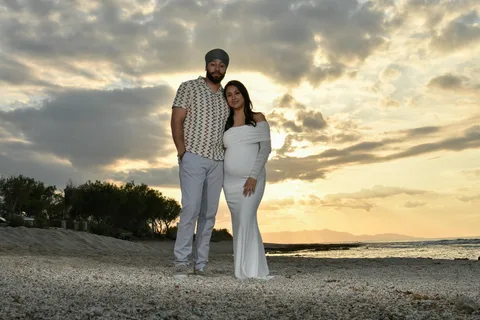 Gouves: Sessão fotográfica ao pôr do sol com fotógrafo profissional
